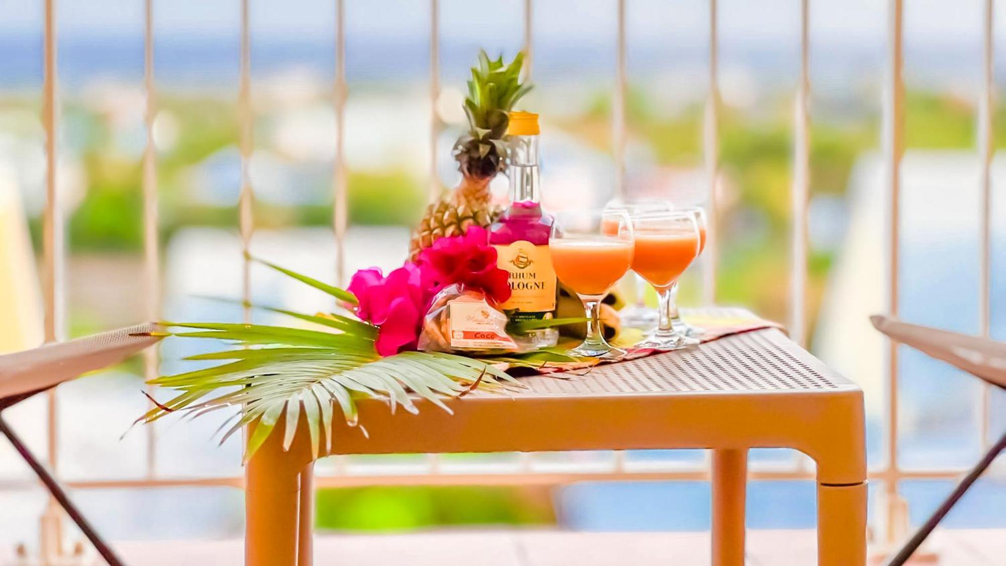 Magnifique Appartement Fleurs Caraibes - 6 Personnes En Residence Avec Piscine Privee - Sainte Anne Exteriér fotografie