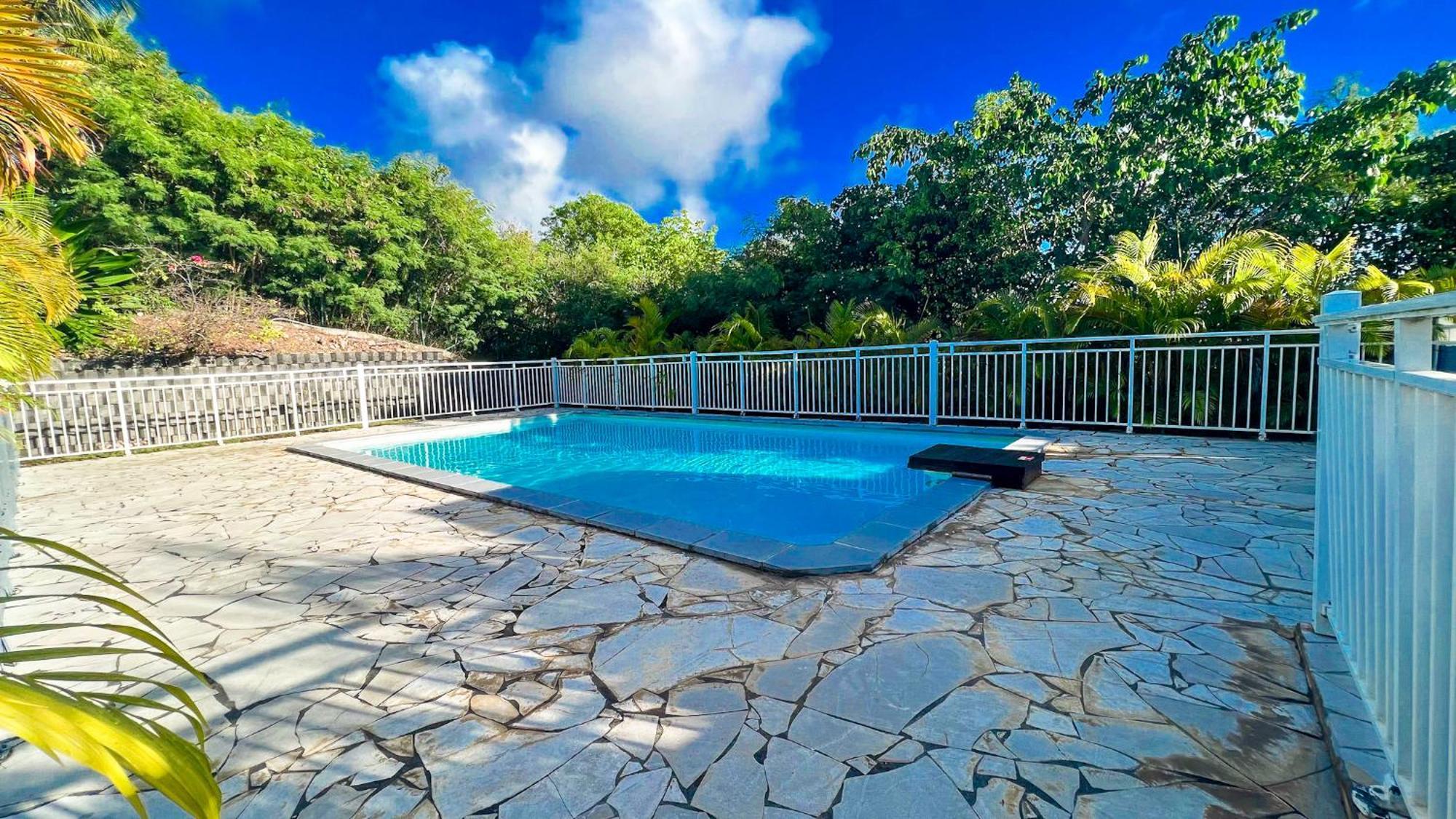 Magnifique Appartement Fleurs Caraibes - 6 Personnes En Residence Avec Piscine Privee - Sainte Anne Exteriér fotografie