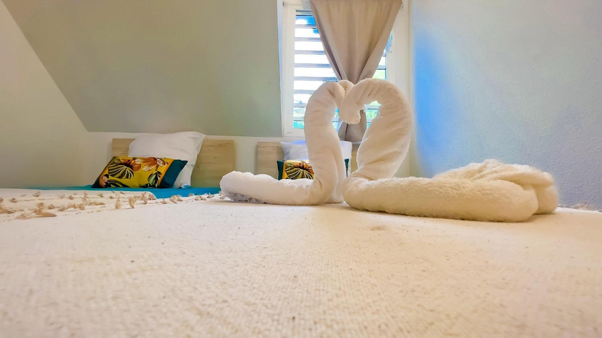 Magnifique Appartement Fleurs Caraibes - 6 Personnes En Residence Avec Piscine Privee - Sainte Anne Exteriér fotografie