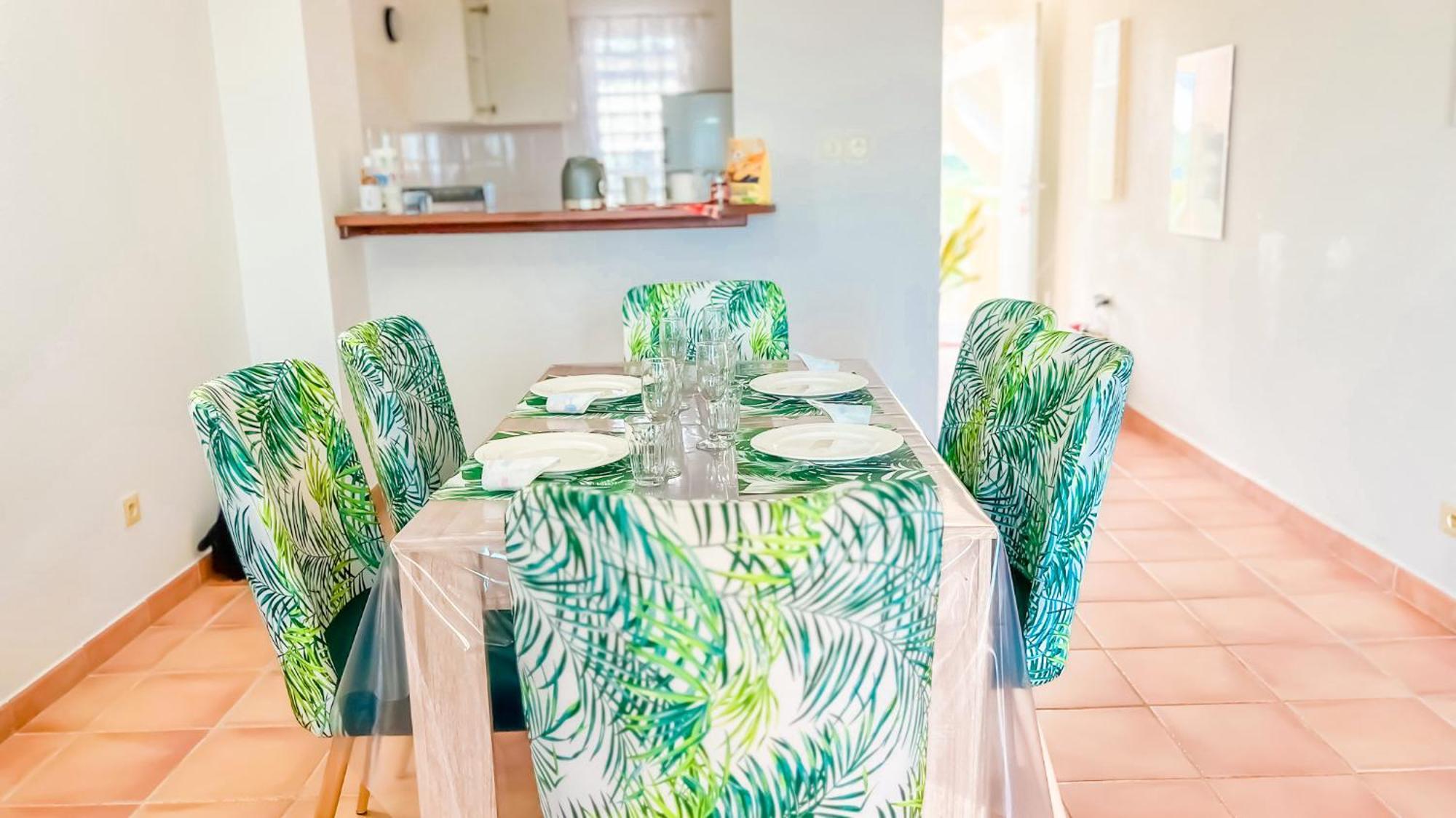 Magnifique Appartement Fleurs Caraibes - 6 Personnes En Residence Avec Piscine Privee - Sainte Anne Exteriér fotografie